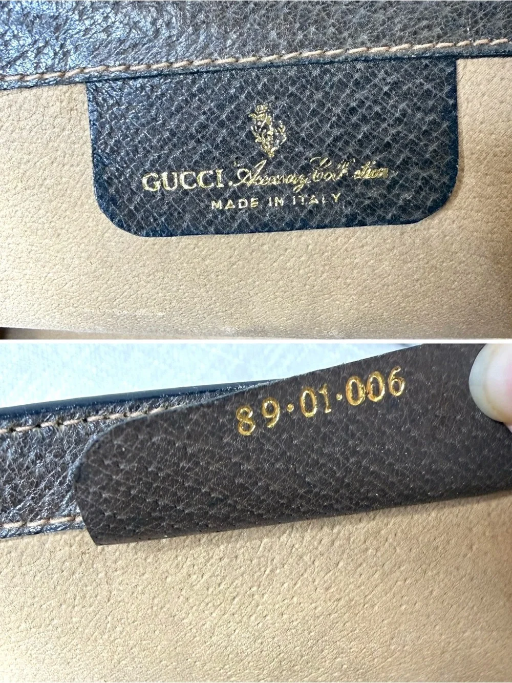 N/A authentic gucci